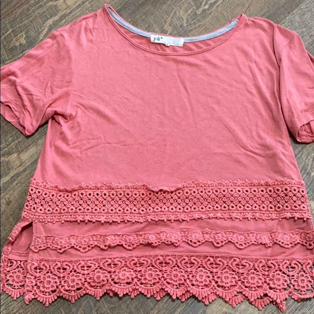 Pink crop top